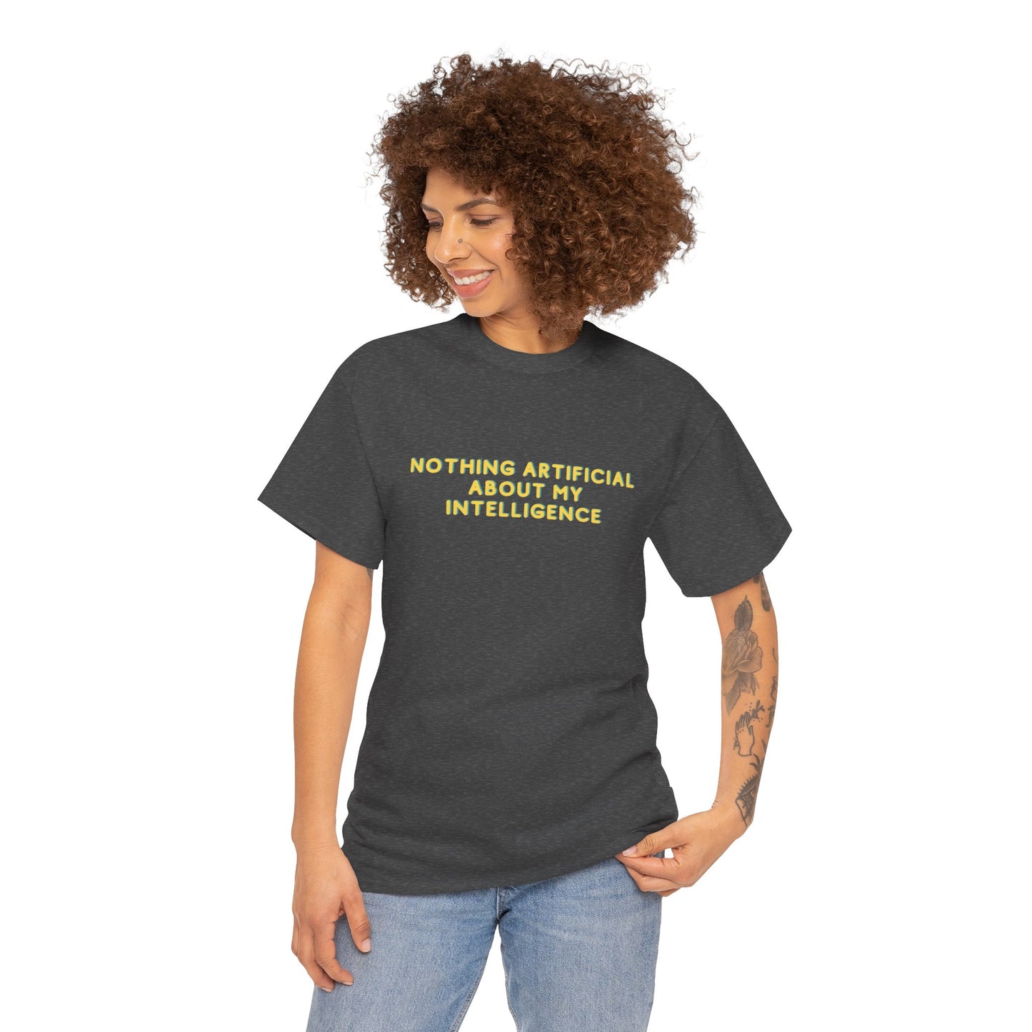 Workplace Wisdoms 'Artificial' Heavy Cotton Tee