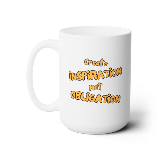 Workplace Wisdoms 'Inspiration' Ceramic Mug 15oz
