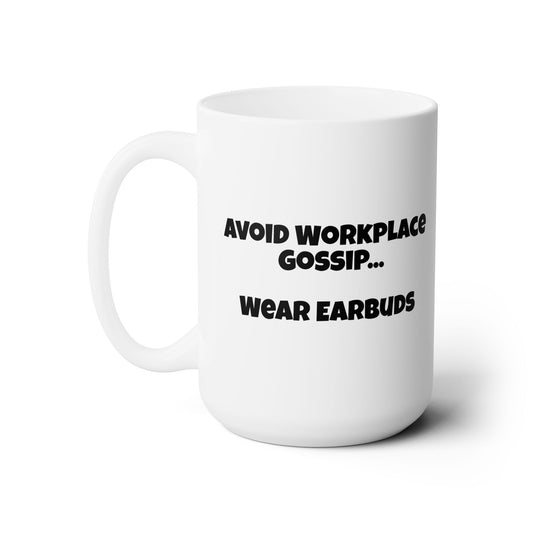 Workplace Wisdoms 'Gossip' Ceramic Mug 15oz