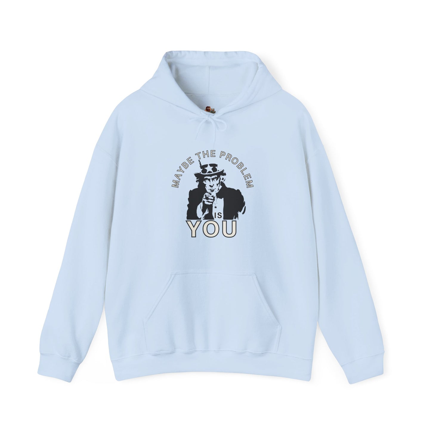 Workplace Wisdoms 'Problem' Heavy Hooded Sweatshirt
