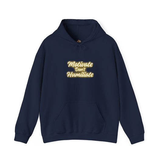 Workplace Wisdoms 'Motivate' Heavy Hooded Sweatshirt