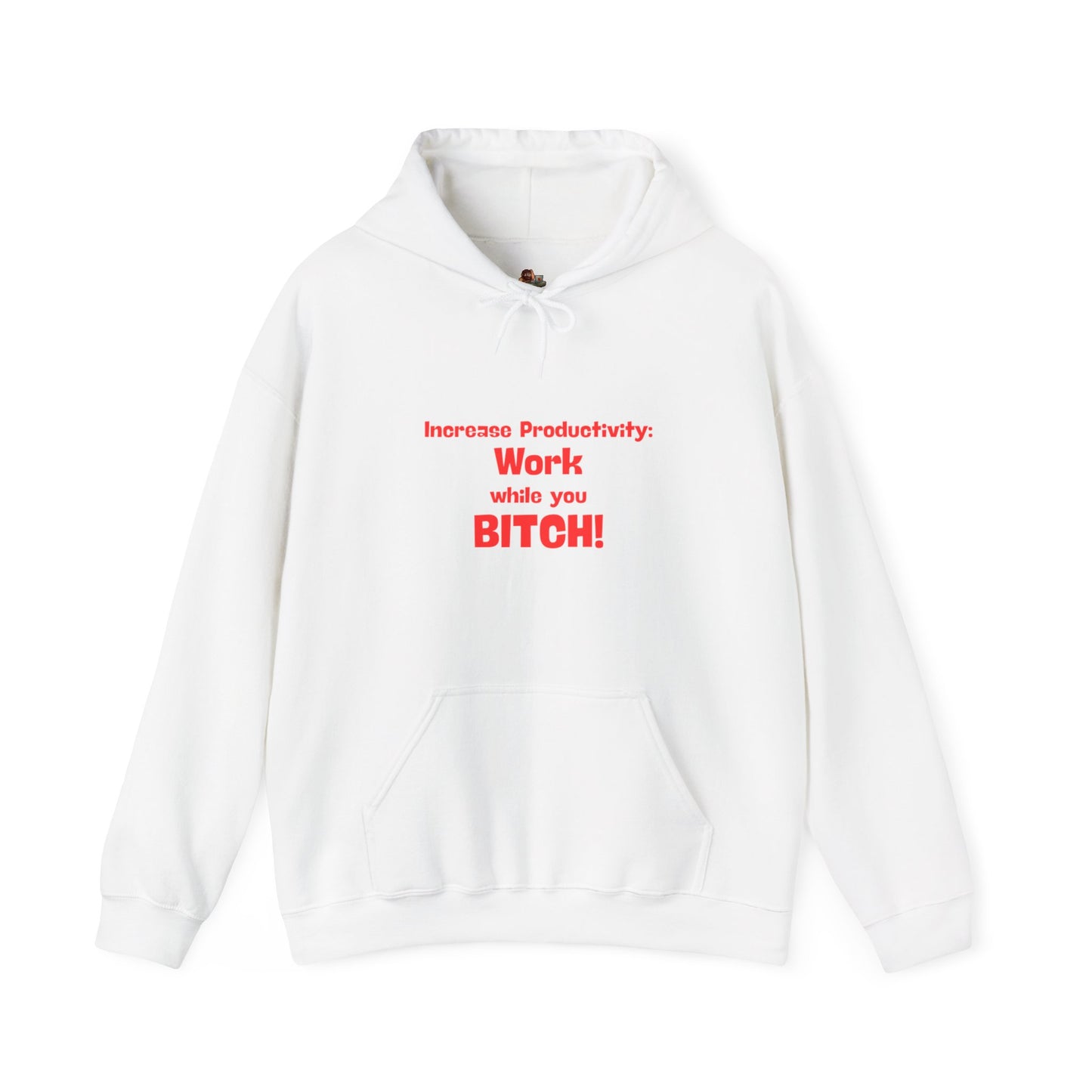 Workplace Wisdoms 'Increase Productivity' Heavy Hooded Sweatshirt