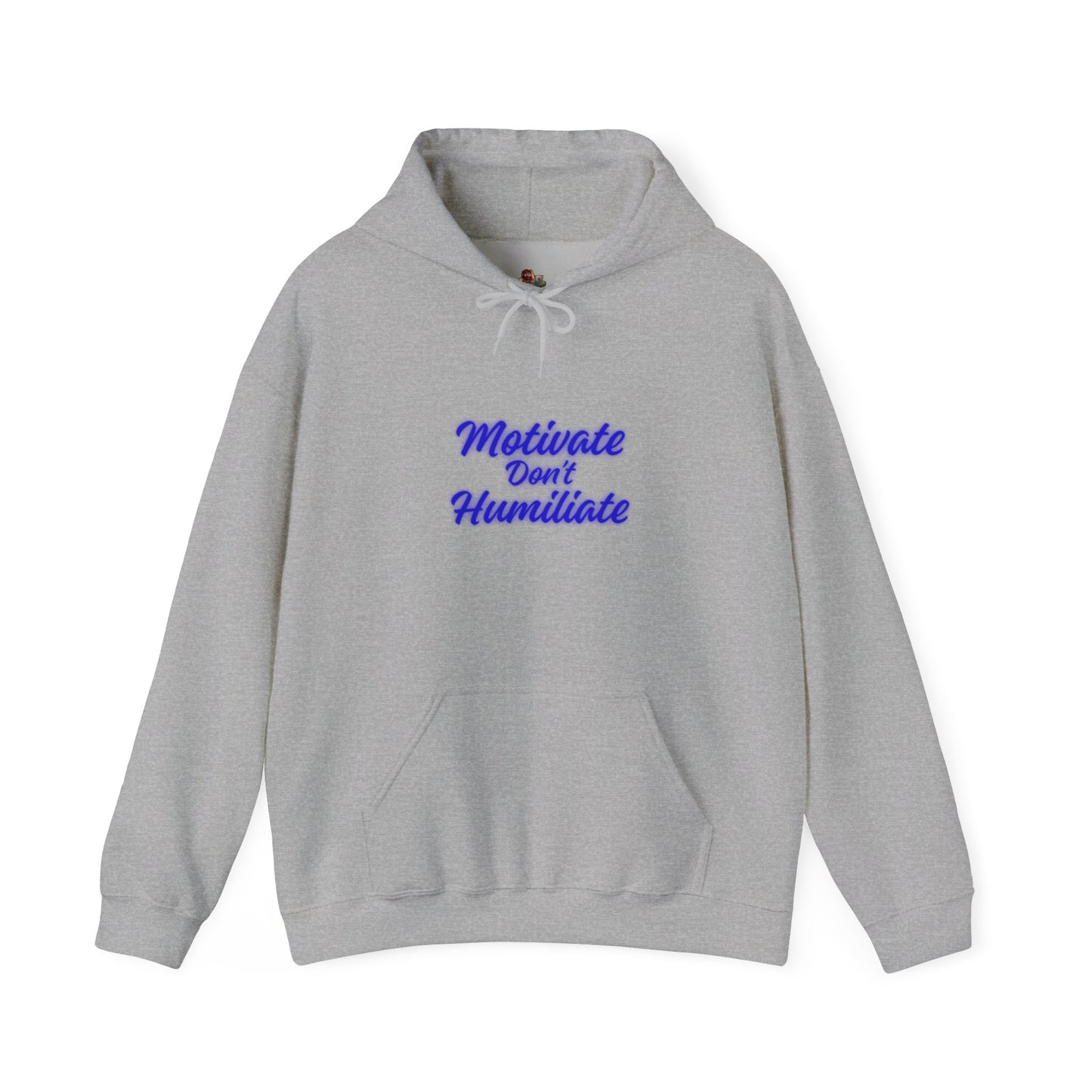 Workplace Wisdoms 'Motivate' Heavy Hooded Sweatshirt