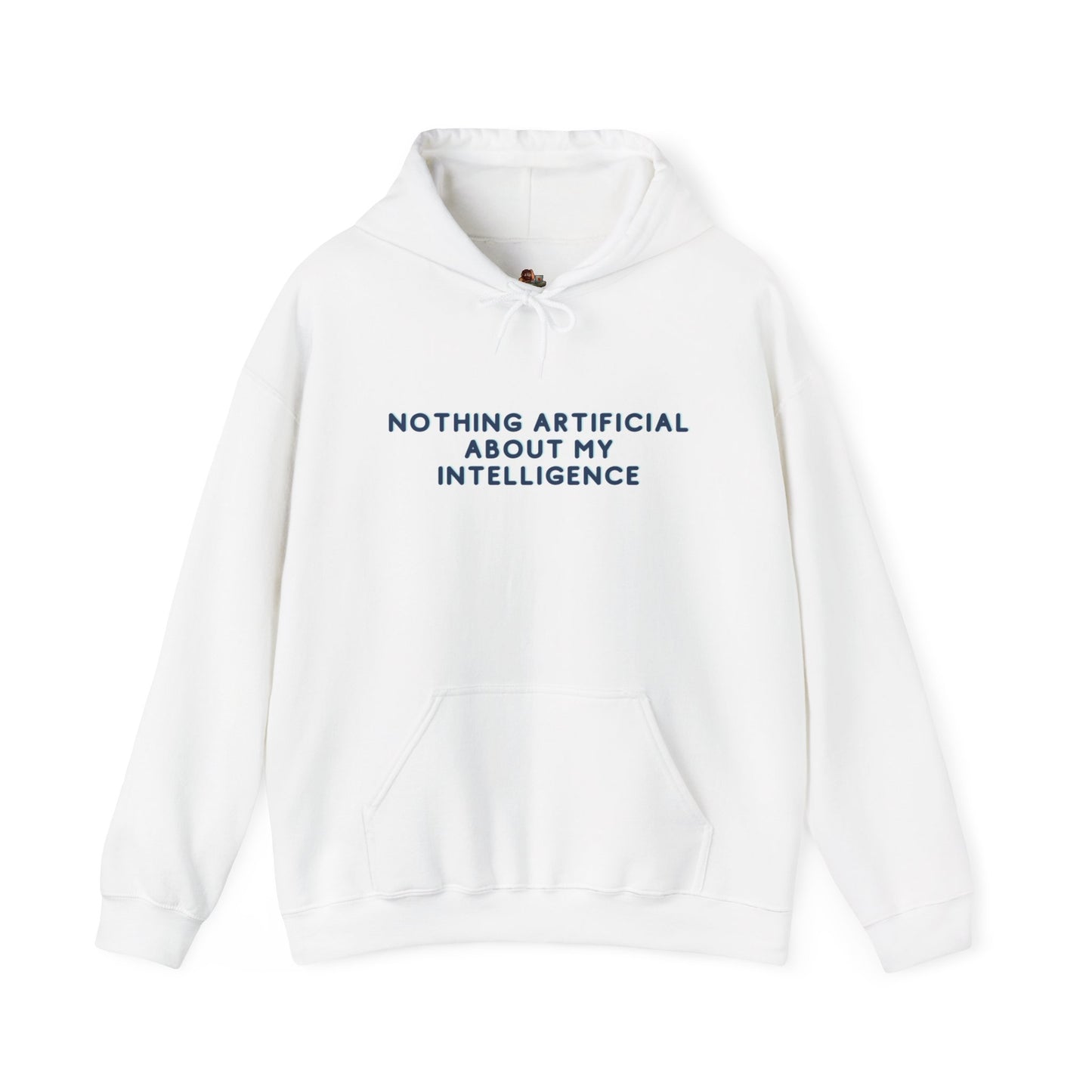 Workplace Wisdoms 'Artificial' Heavy Hooded Sweatshirt