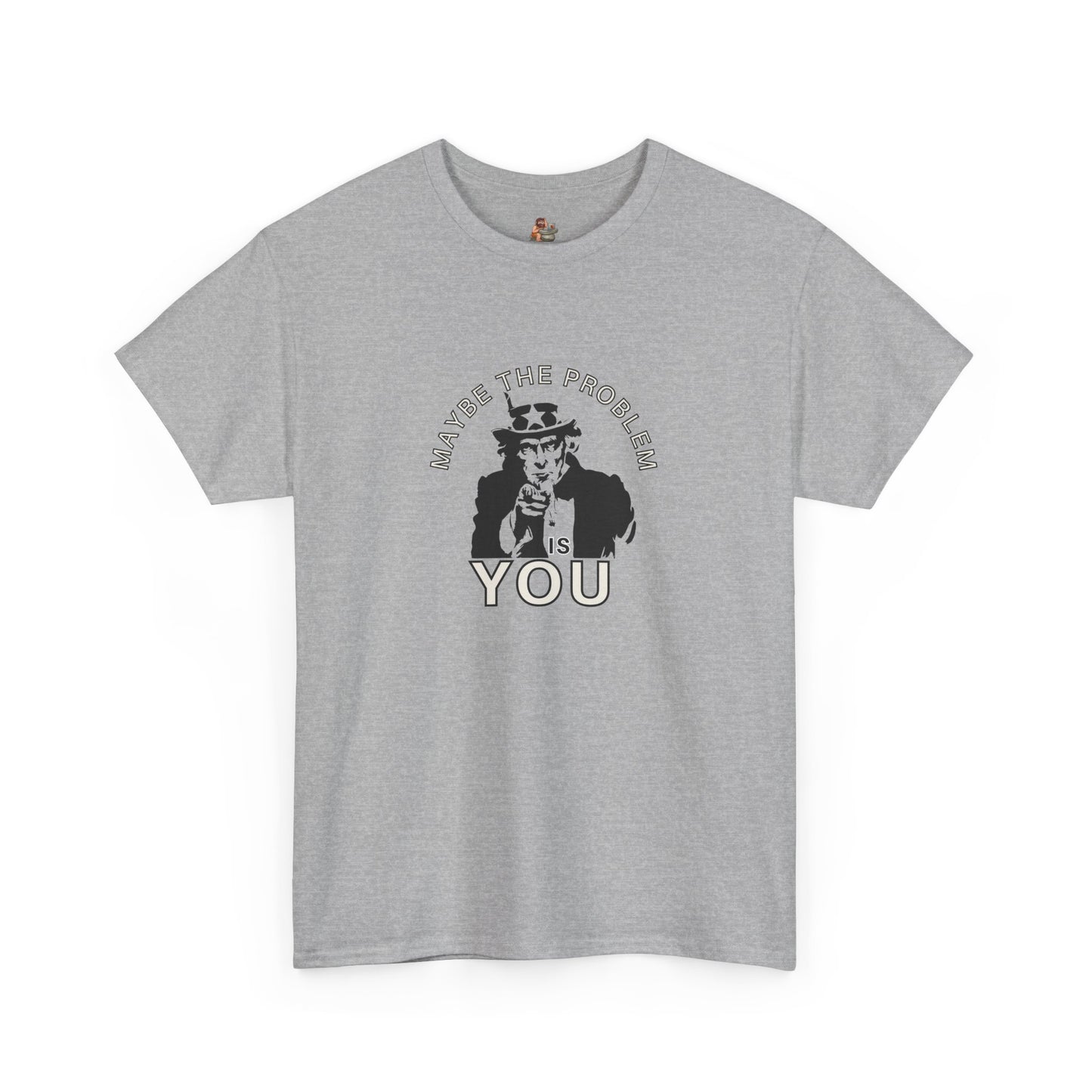 Workplace Wisdoms 'Problem' Heavy Cotton Tee