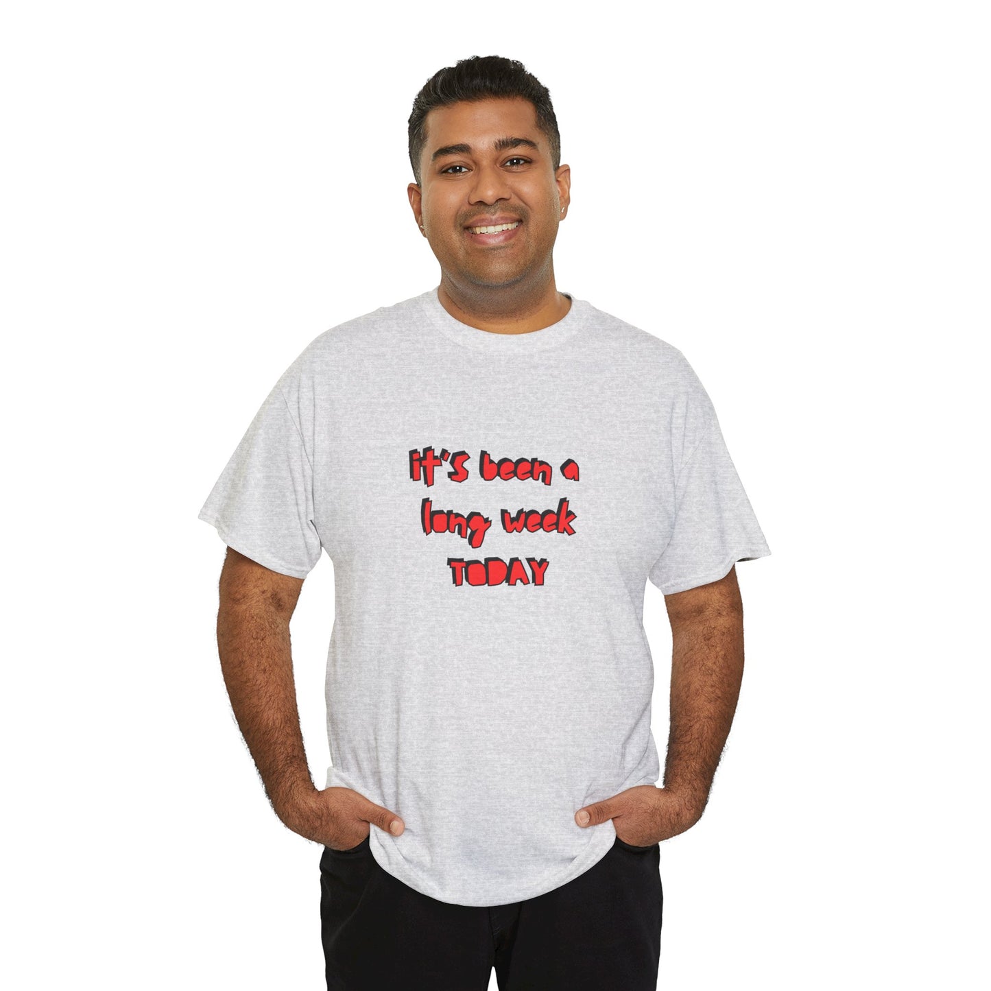 Workplace Wisdoms 'Long Week' Heavy Cotton Tee