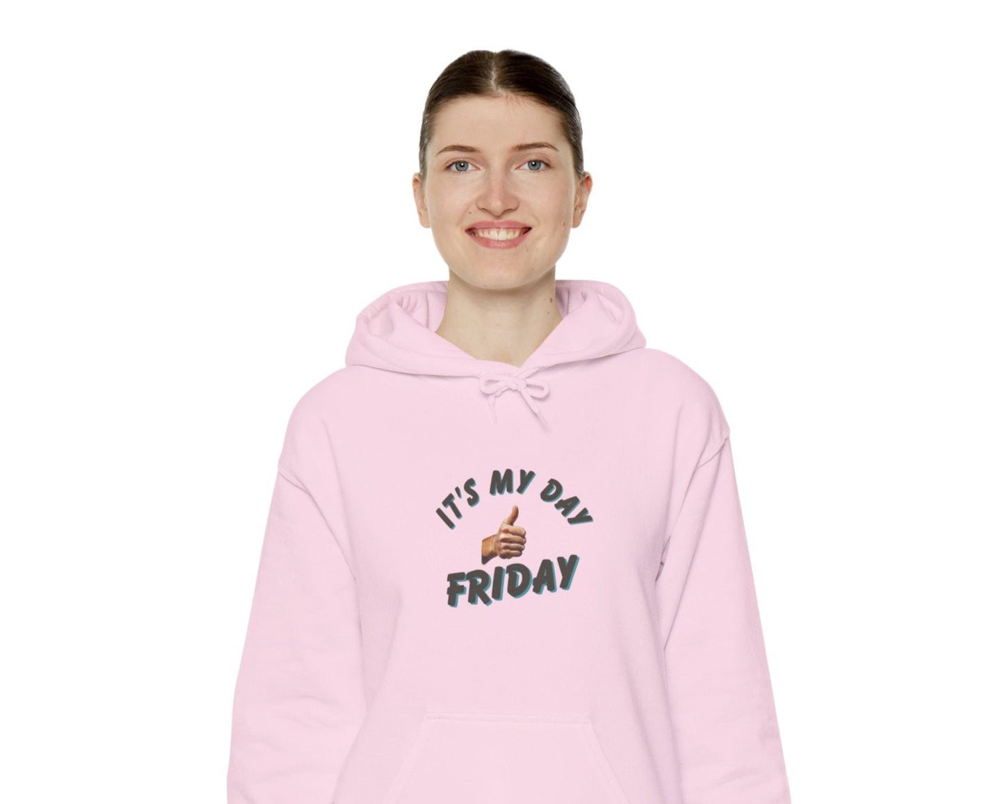 Workplace Wisdoms 'It's My Day Friday' Heavy Hooded Sweatshirt