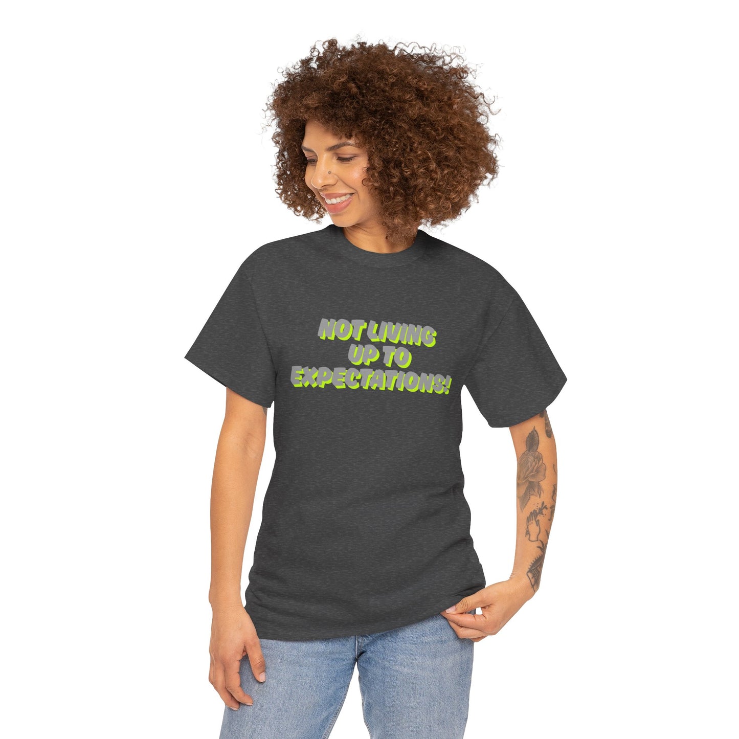 Workplace Wisdoms 'Expectations' Heavy Cotton Tee