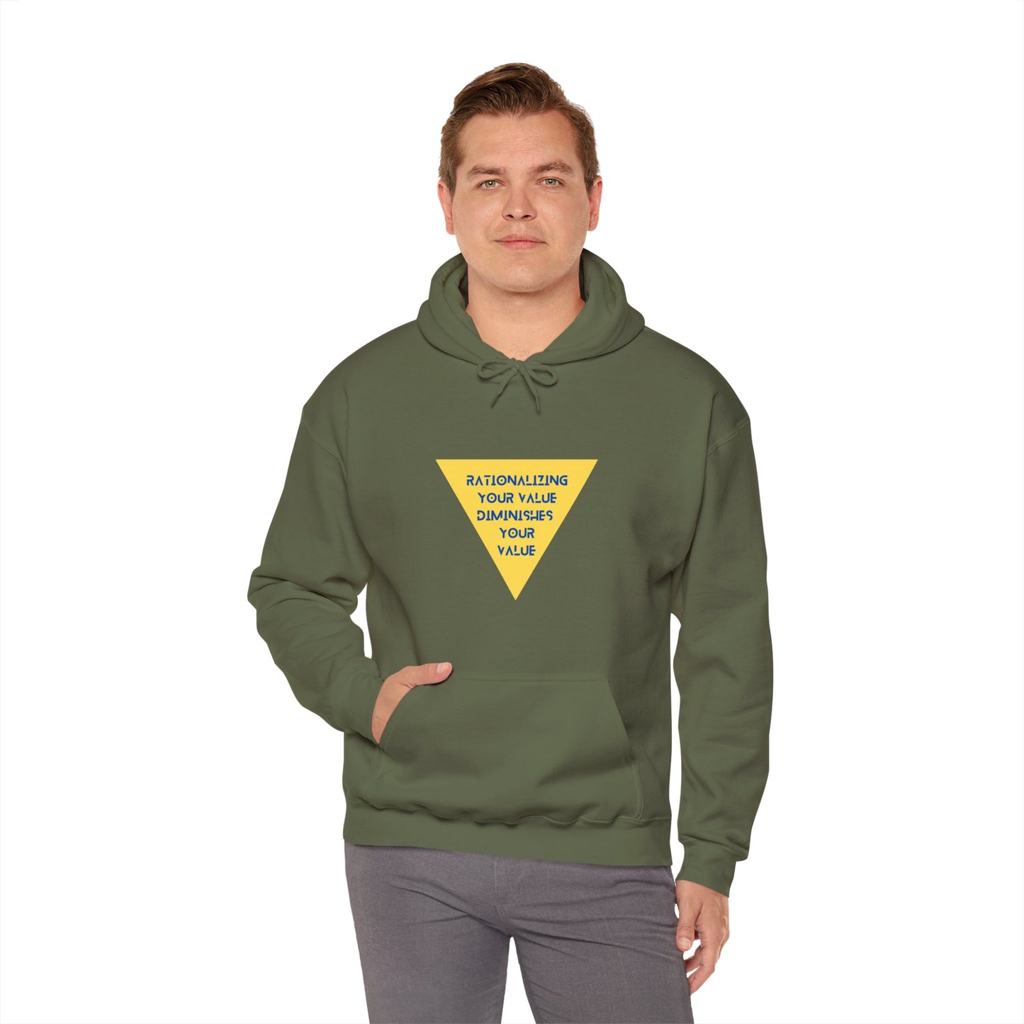 Workplace Wisdoms 'Value' Heavy Hooded Sweatshirt