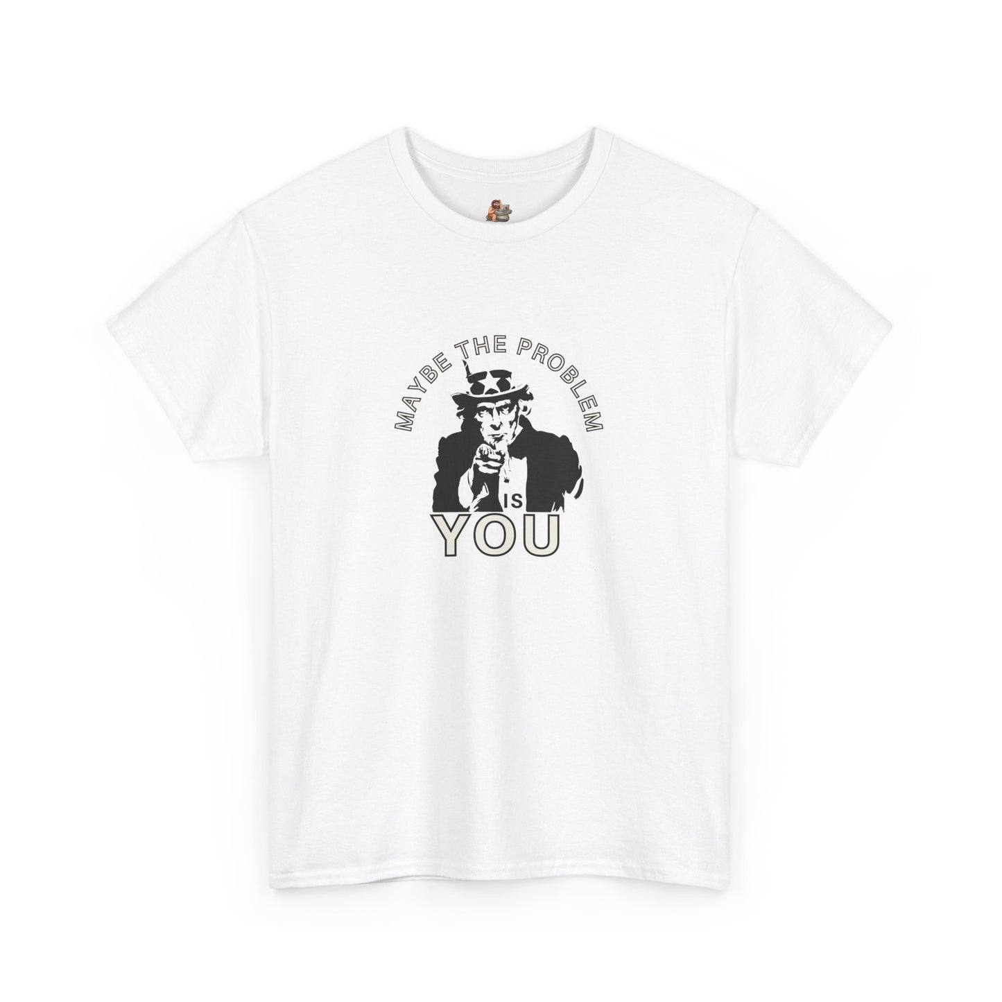 Workplace Wisdoms 'Problem' Heavy Cotton Tee