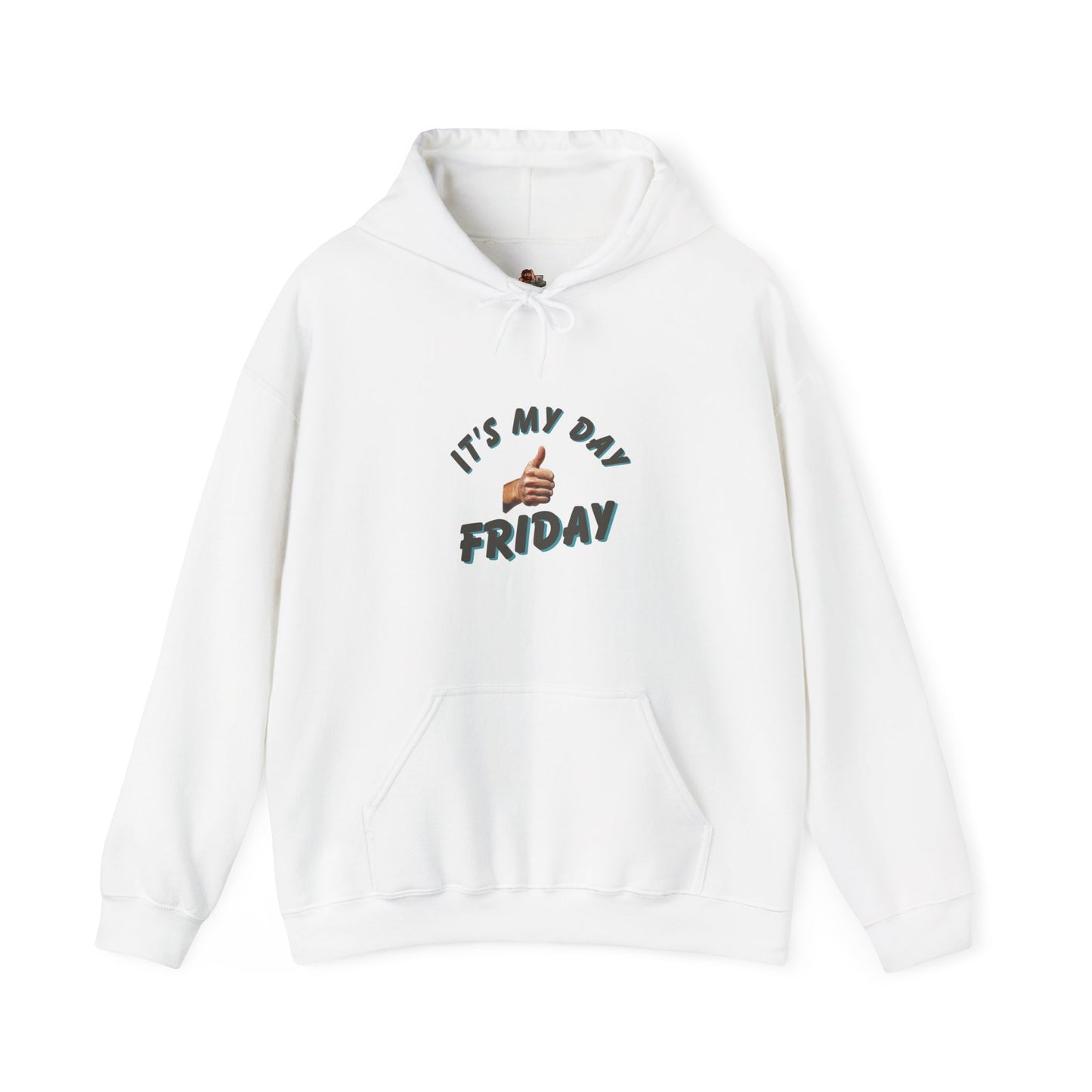 Workplace Wisdoms 'It's My Day Friday' Heavy Hooded Sweatshirt