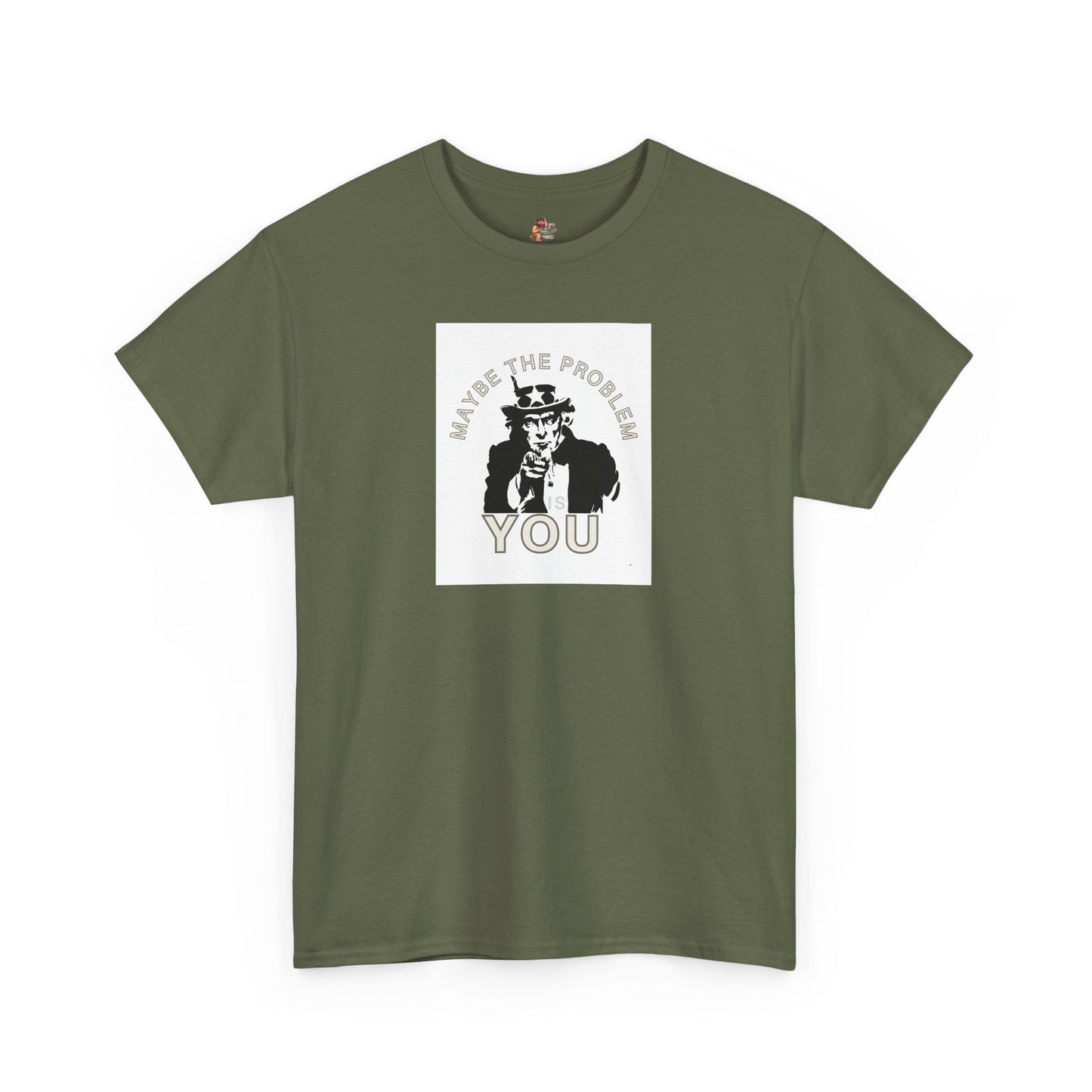 Workplace Wisdoms 'Problem' Heavy Cotton Tee