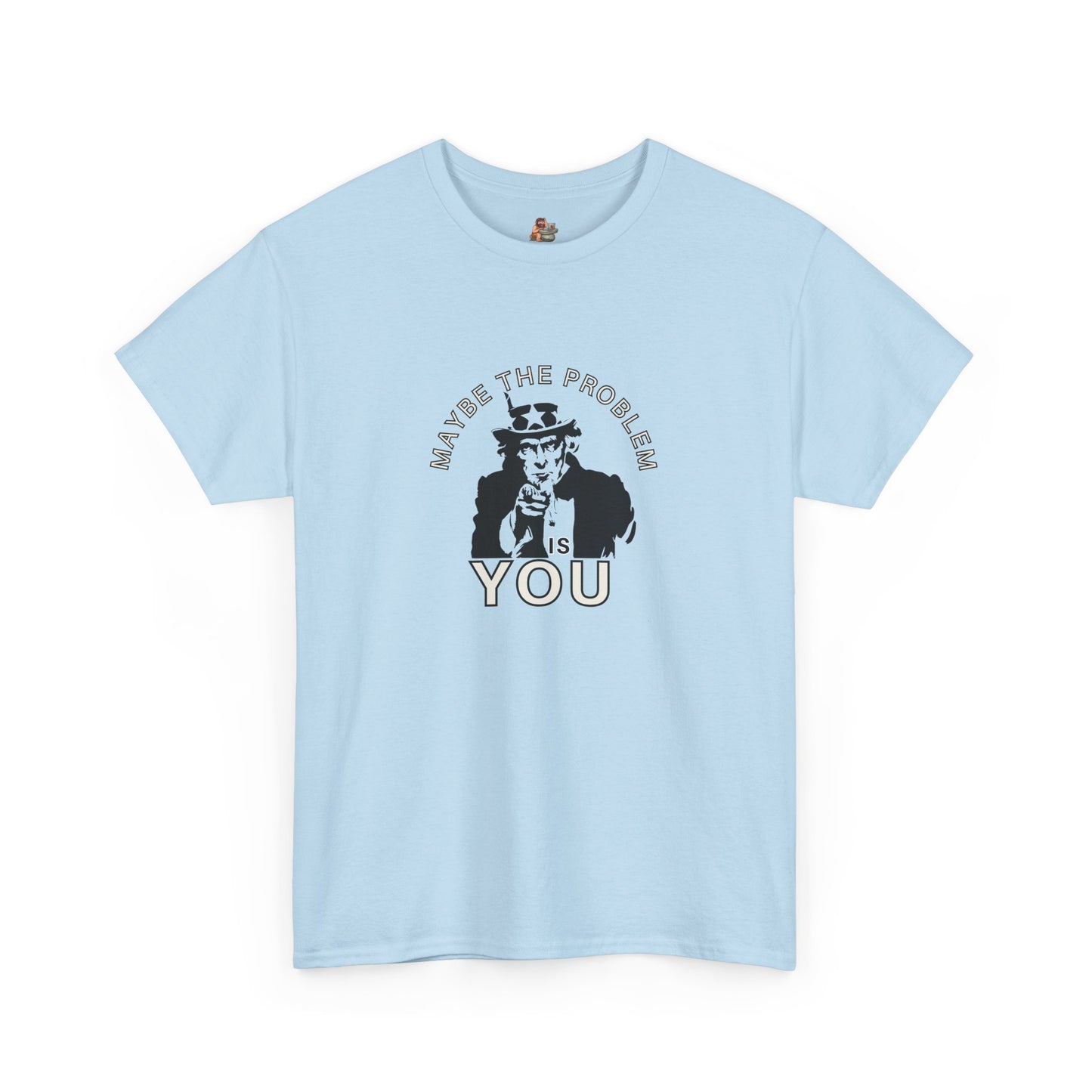 Workplace Wisdoms 'Problem' Heavy Cotton Tee