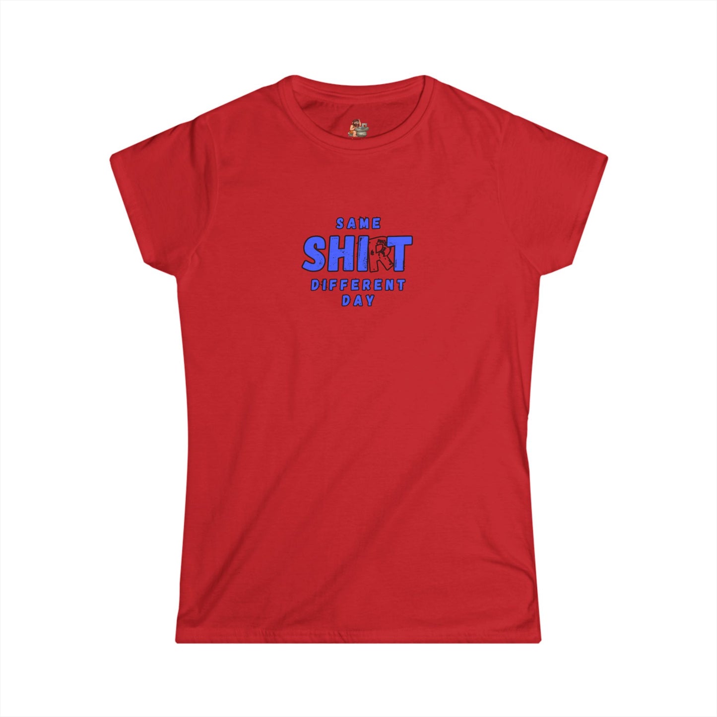 Workplace Wisdoms 'Different Day' Women's Softstyle Tee