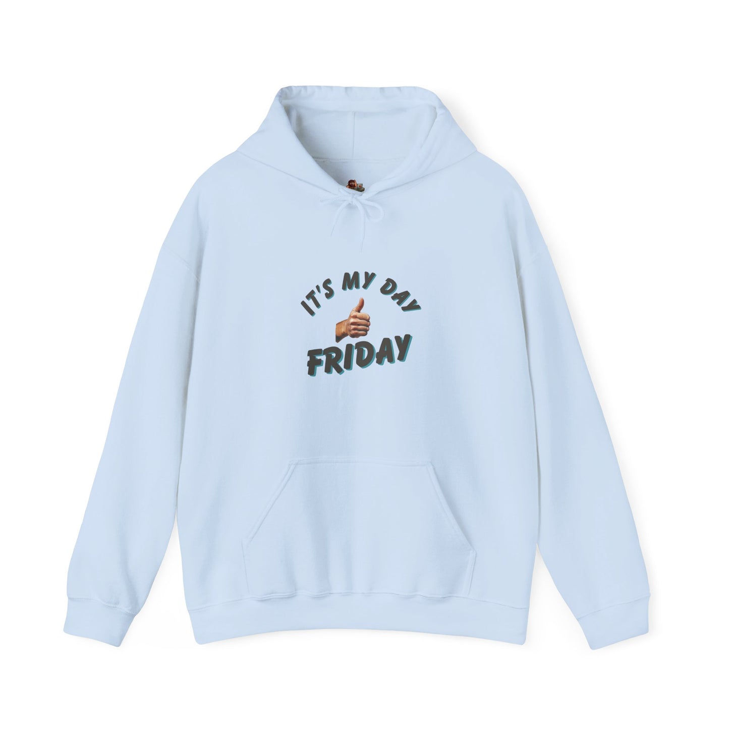 Workplace Wisdoms 'It's My Day Friday' Heavy Hooded Sweatshirt