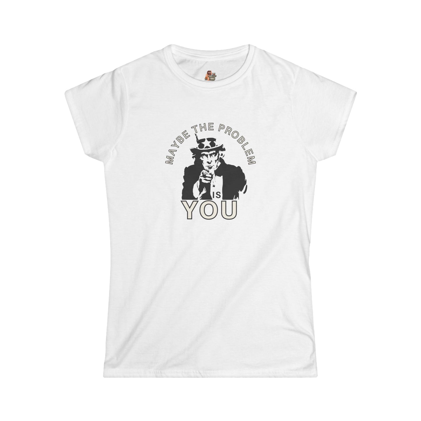 Workplace Wisdoms 'Problem' Women's Softstyle Tee