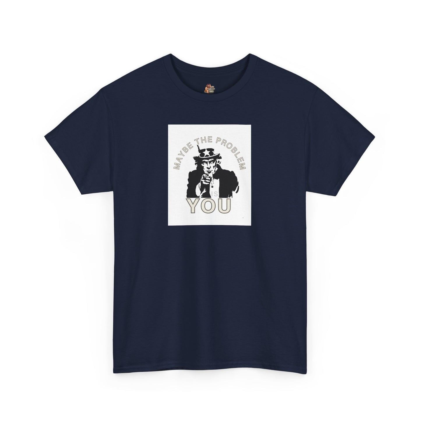 Workplace Wisdoms 'Problem' Heavy Cotton Tee