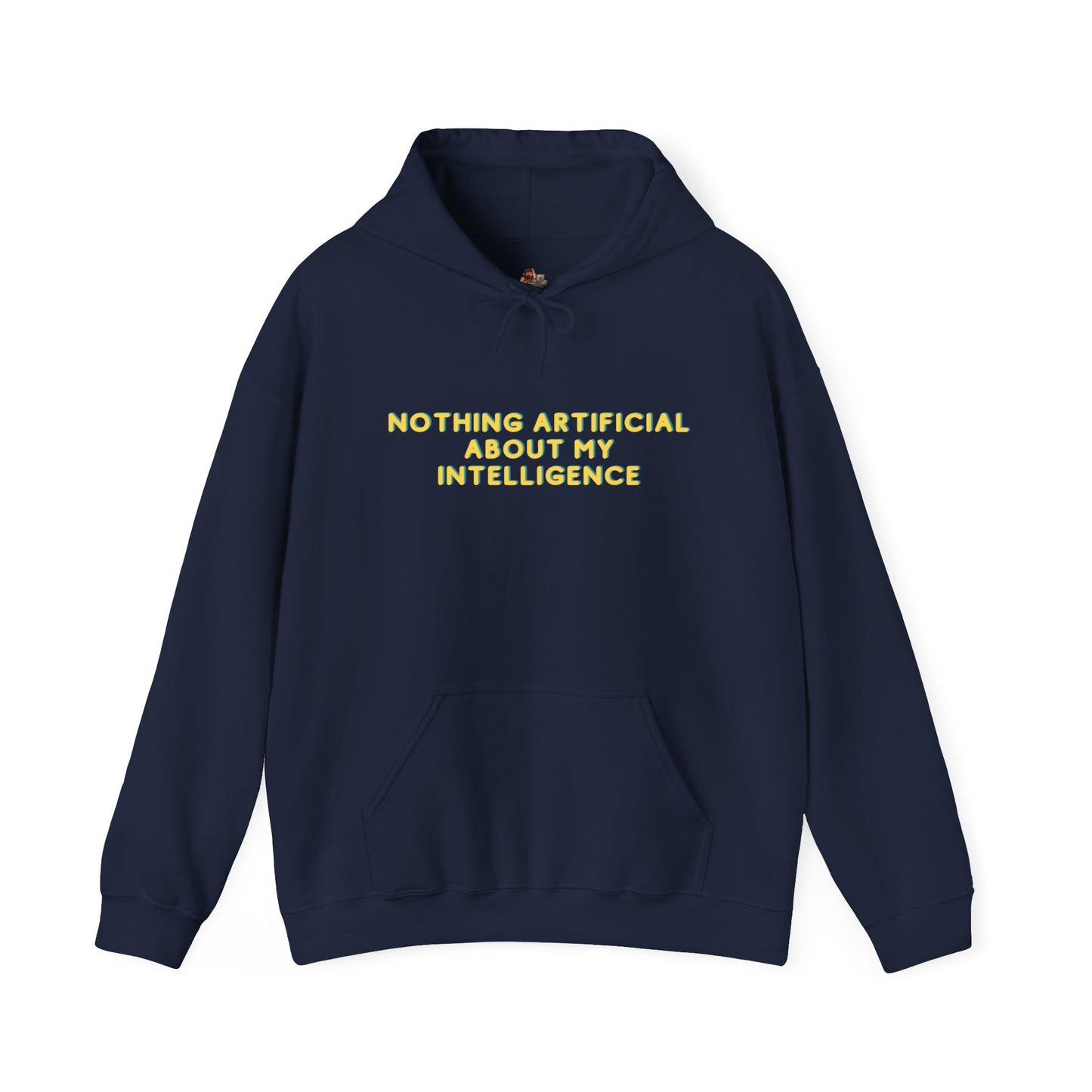 Workplace Wisdoms 'Artificial' Heavy Hooded Sweatshirt
