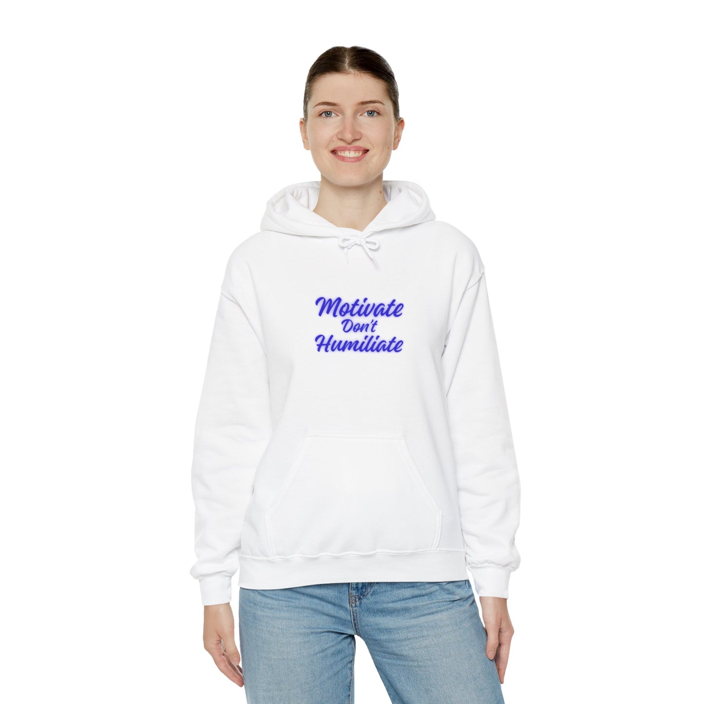Workplace Wisdoms 'Motivate' Heavy Hooded Sweatshirt