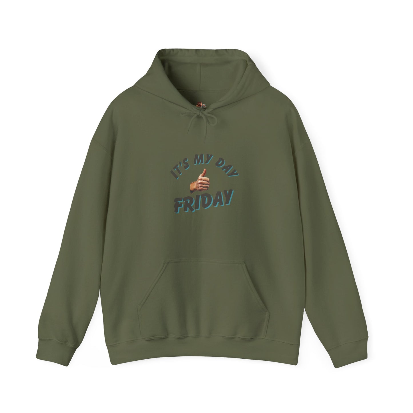 Workplace Wisdoms 'It's My Day Friday' Heavy Hooded Sweatshirt
