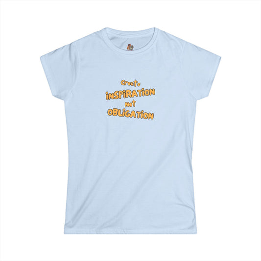Workplace Wisdoms 'Inspiration' Women's Softstyle Tee