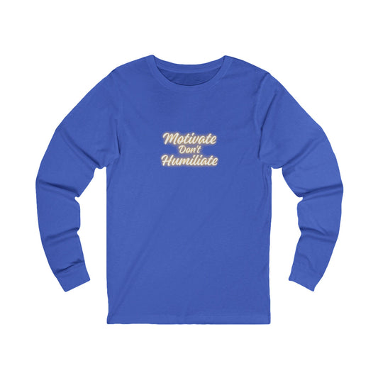 Workplace Wisdoms 'Motivate' Long Sleeve Tee