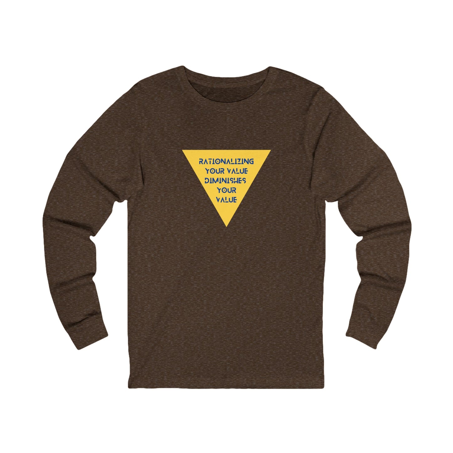 Workplace Wisdoms 'Value' Long Sleeve Tee