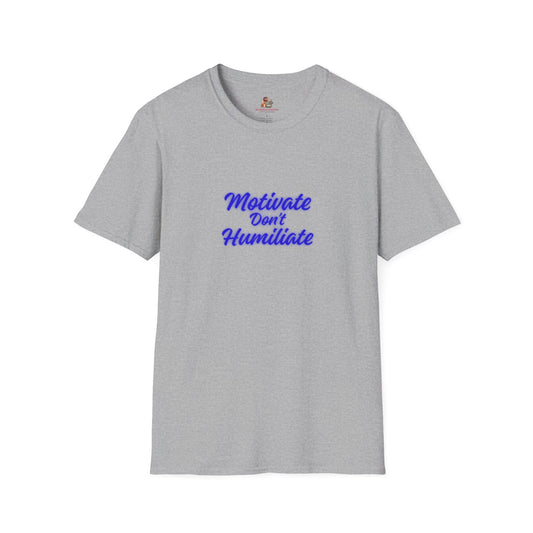 Workplace Wisdoms 'Motivate' Unisex Soft Cotton Tee