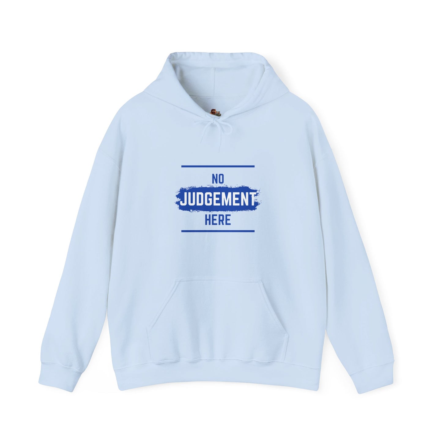 Workplace Wisdoms 'No Judgement' Heavy Hooded Sweatshirt