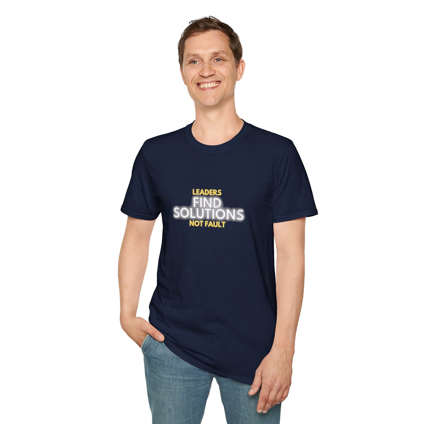 Workplace Wisdoms 'Leaders' Unisex Soft Cotton Tee
