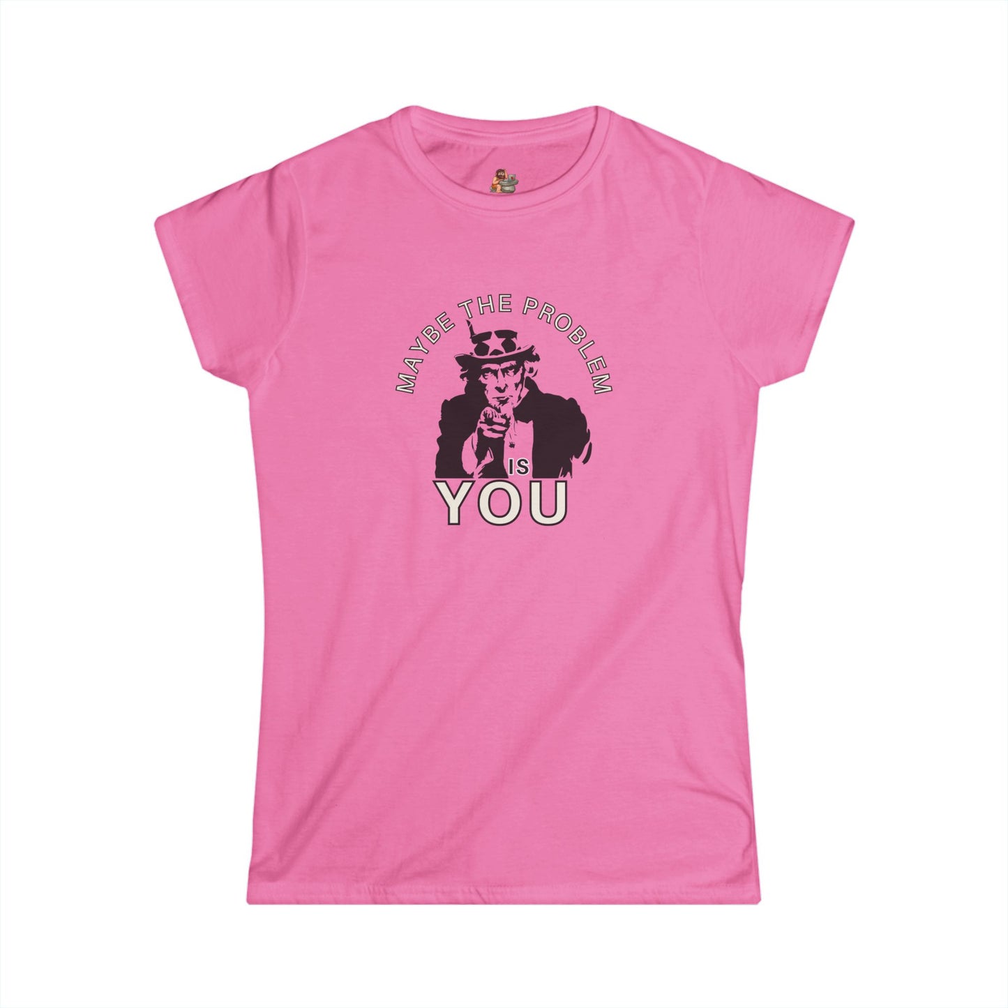 Workplace Wisdoms 'Problem' Women's Softstyle Tee