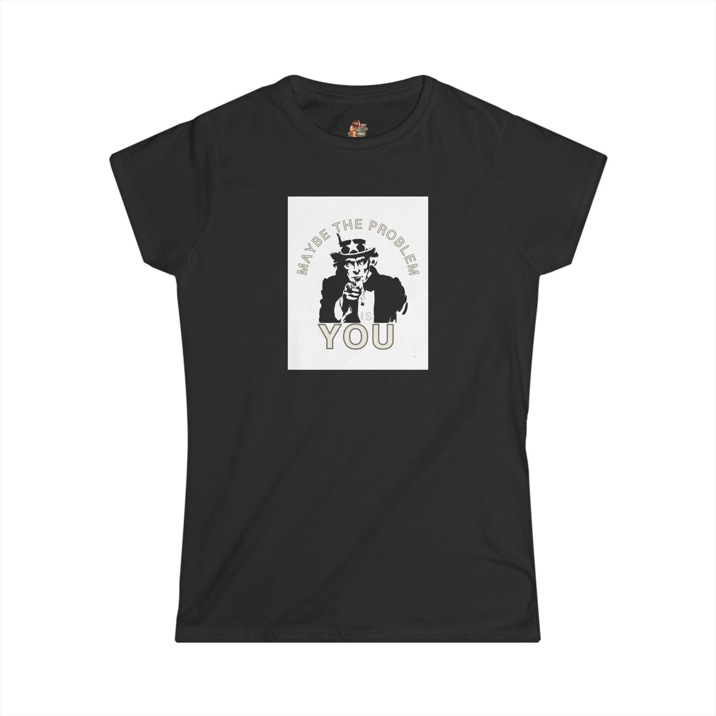 Workplace Wisdoms 'Problem' Women's Softstyle Tee