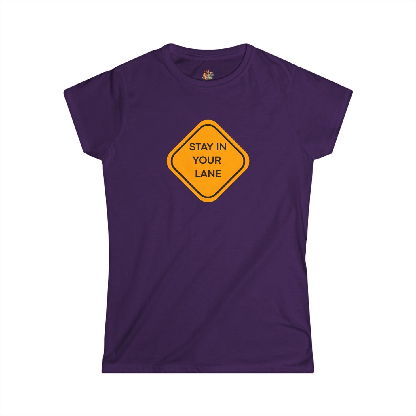 Workplace Wisdoms 'Your Lane' Women's Softstyle Tee
