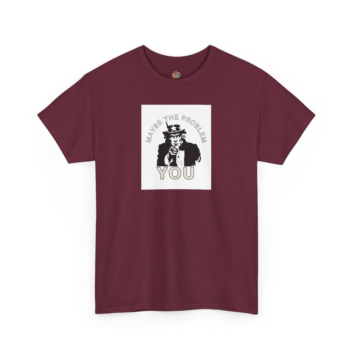 Workplace Wisdoms 'Problem' Heavy Cotton Tee