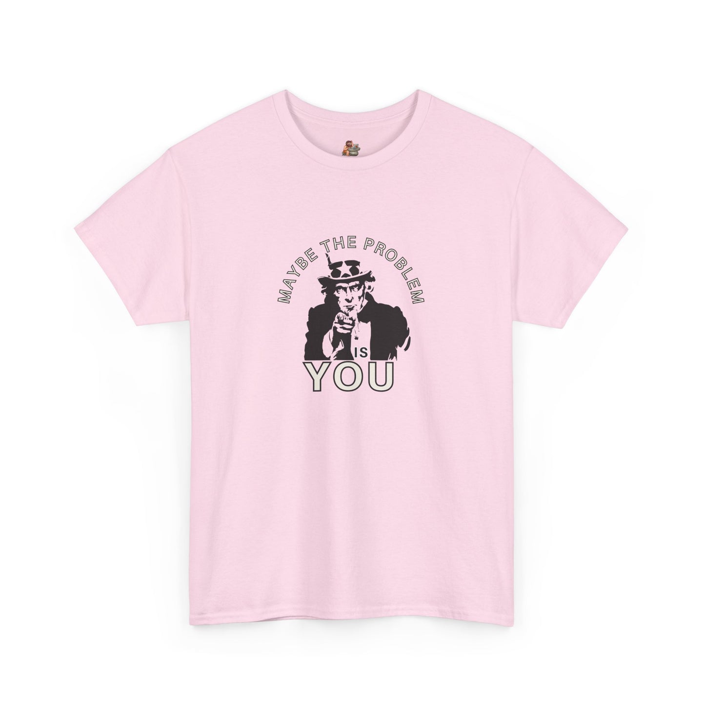 Workplace Wisdoms 'Problem' Heavy Cotton Tee