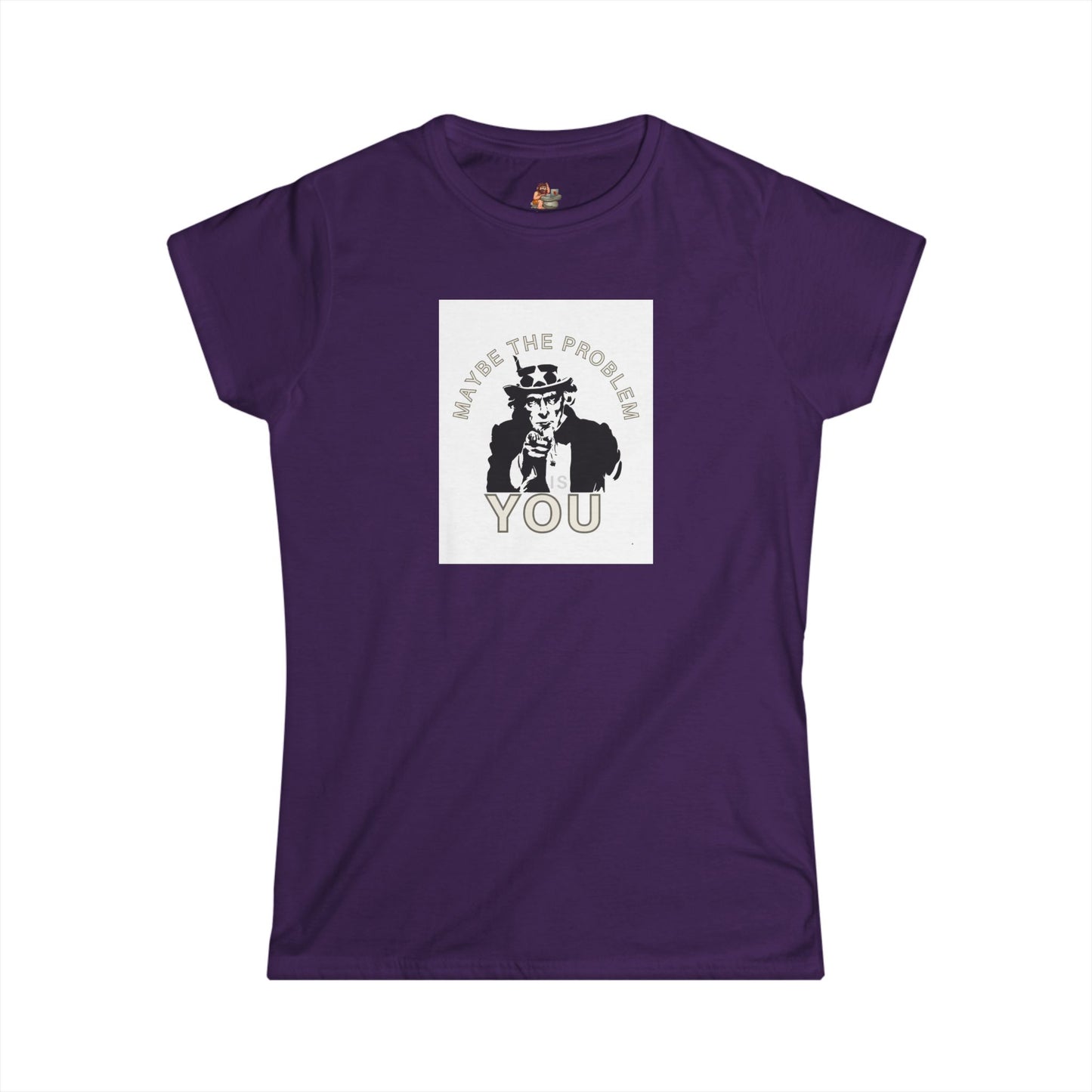 Workplace Wisdoms 'Problem' Women's Softstyle Tee
