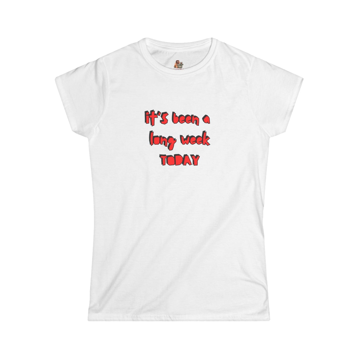 Workplace Wisdoms 'Long Week' Women's Softstyle Tee