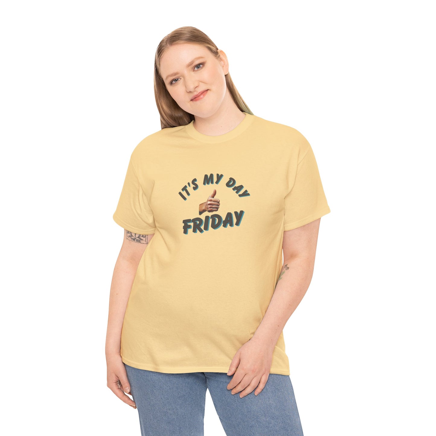 Workplace Wisdoms 'It's My Day Friday' Heavy Cotton Tee