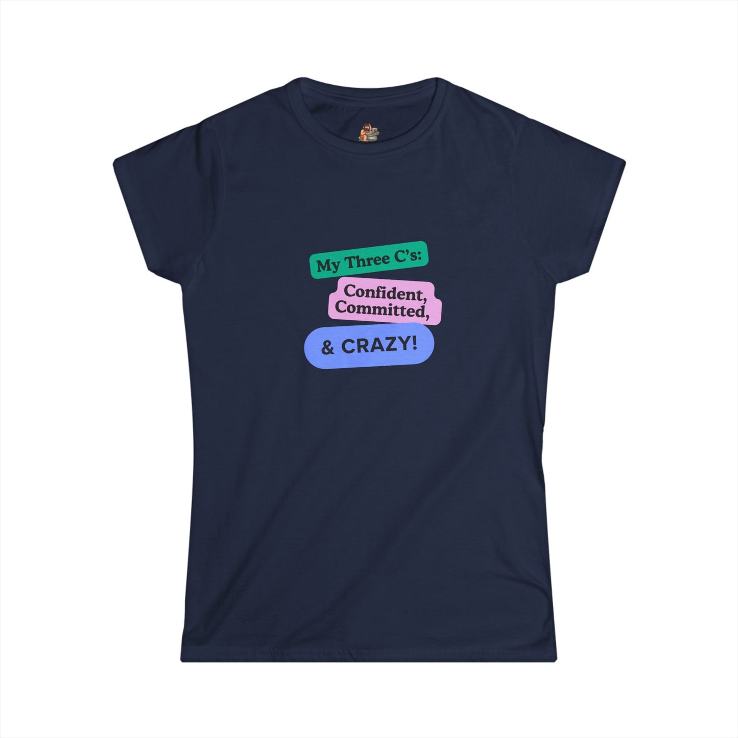 Workplace Wisdoms 'Three C's' Women's Softstyle Tee