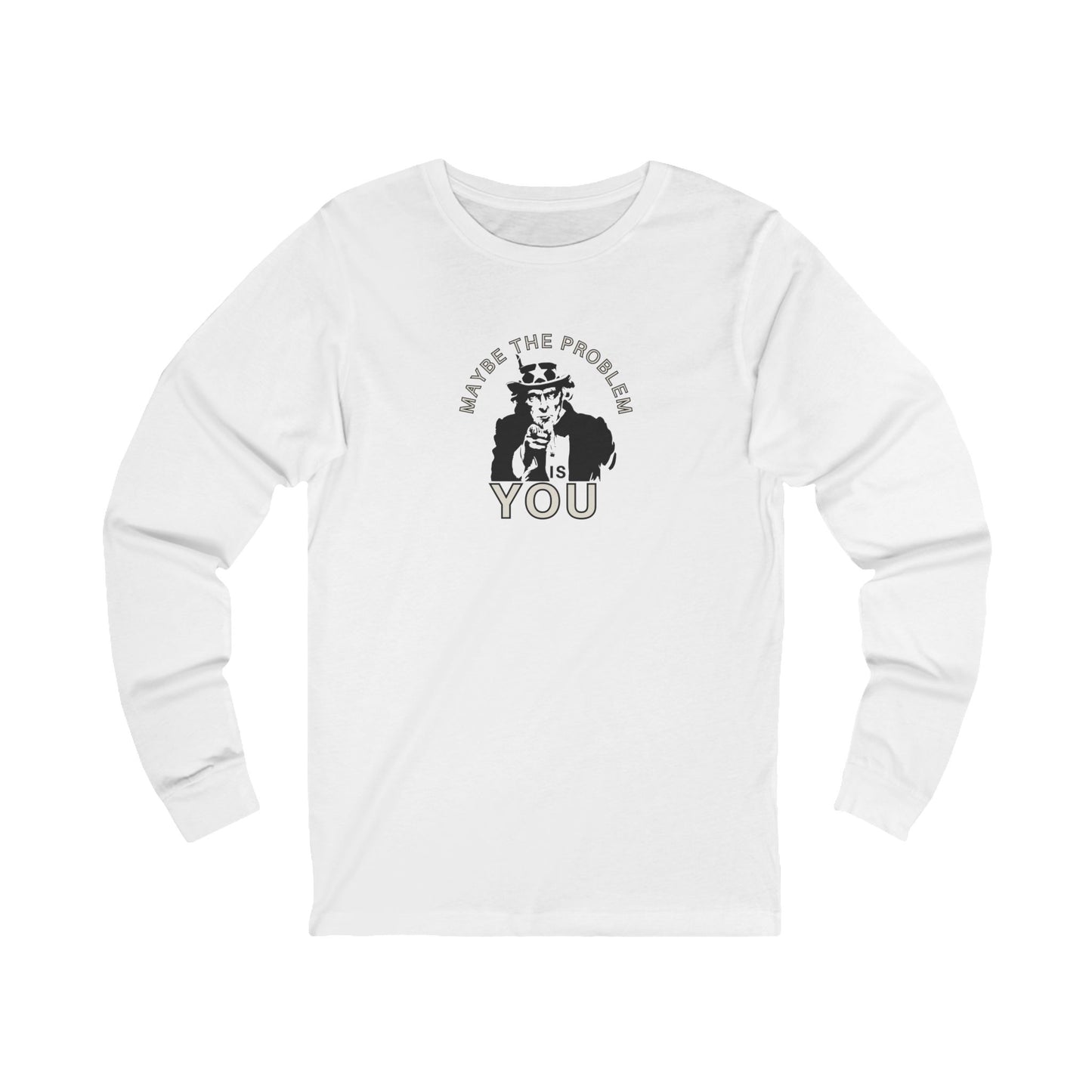 Workplace Wisdoms 'Problem' Long Sleeve Tee