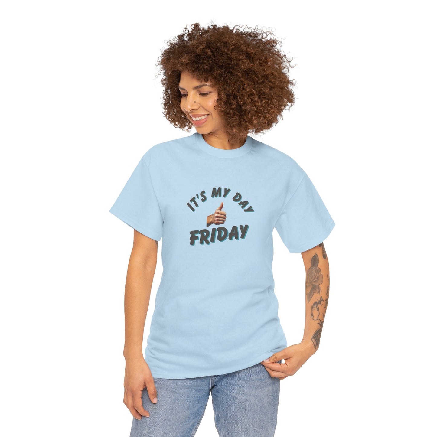 Workplace Wisdoms 'It's My Day Friday' Heavy Cotton Tee