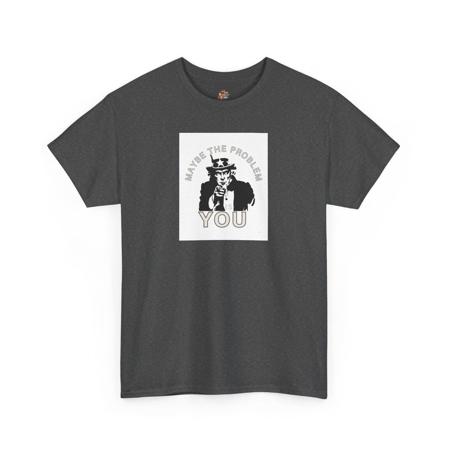 Workplace Wisdoms 'Problem' Heavy Cotton Tee