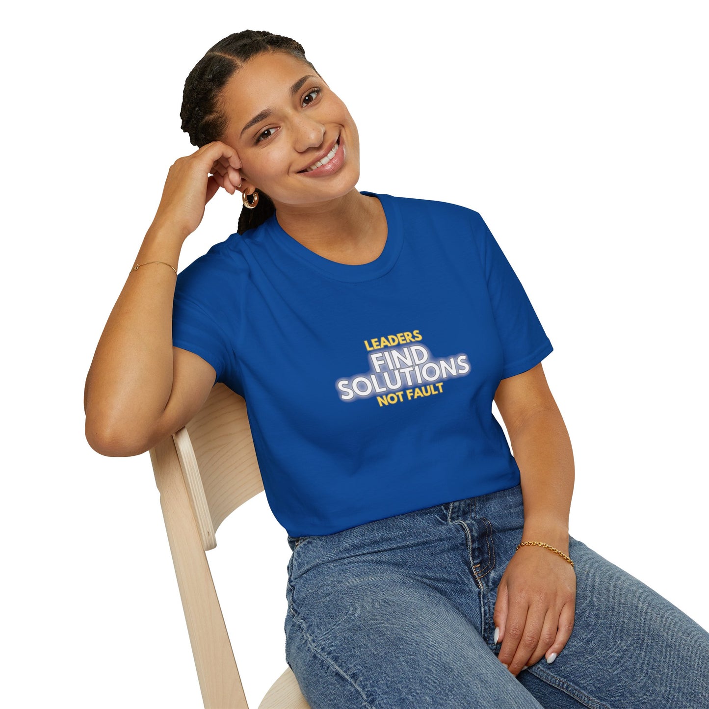 Workplace Wisdoms 'Leaders' Unisex Soft Cotton Tee