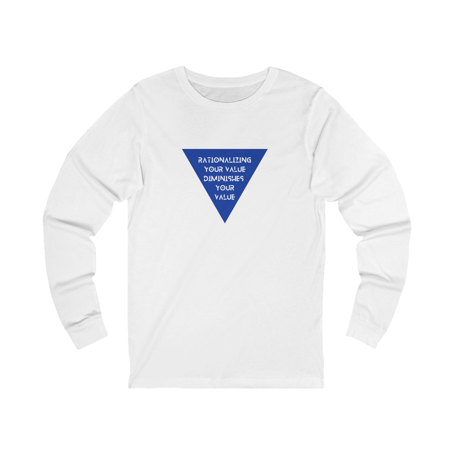 Workplace Wisdoms 'Value' Long Sleeve Tee