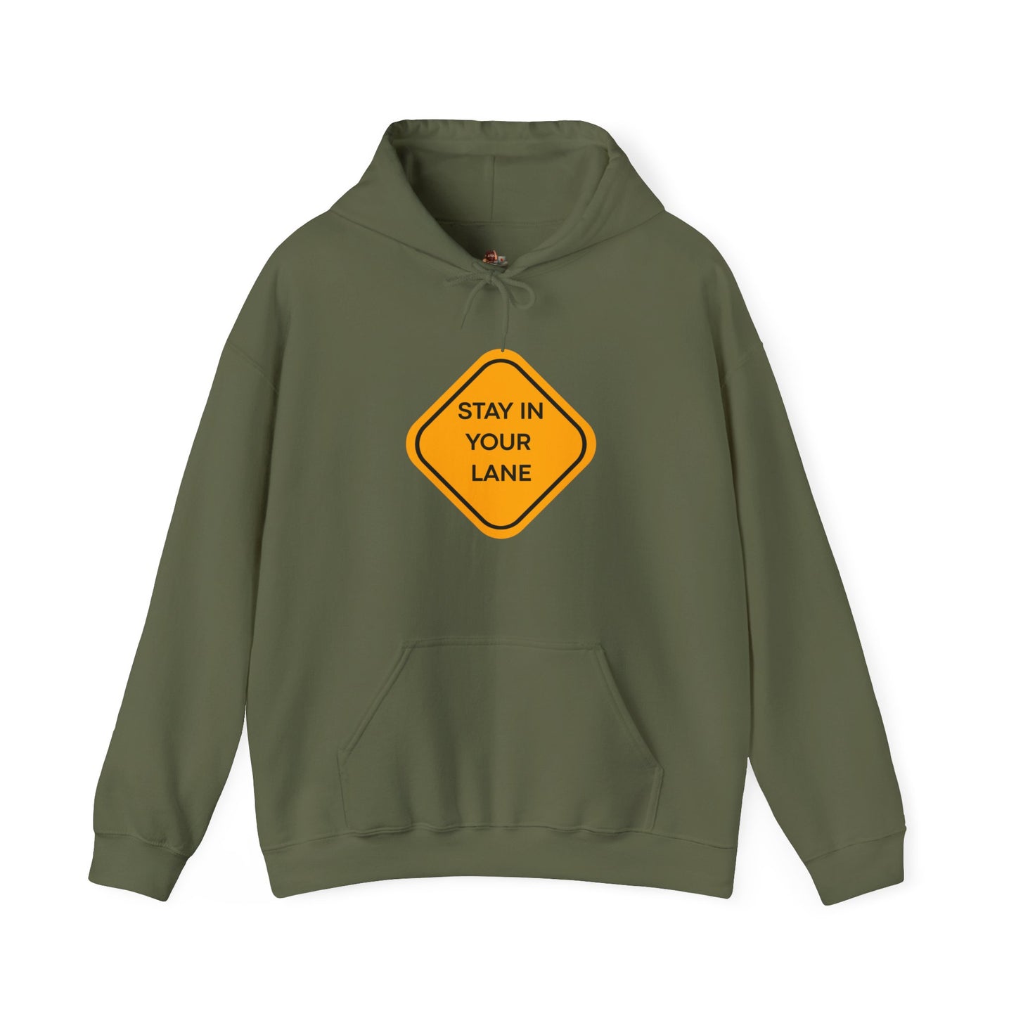 Workplace Wisdoms 'Your Lane' Heavy Hooded Sweatshirt