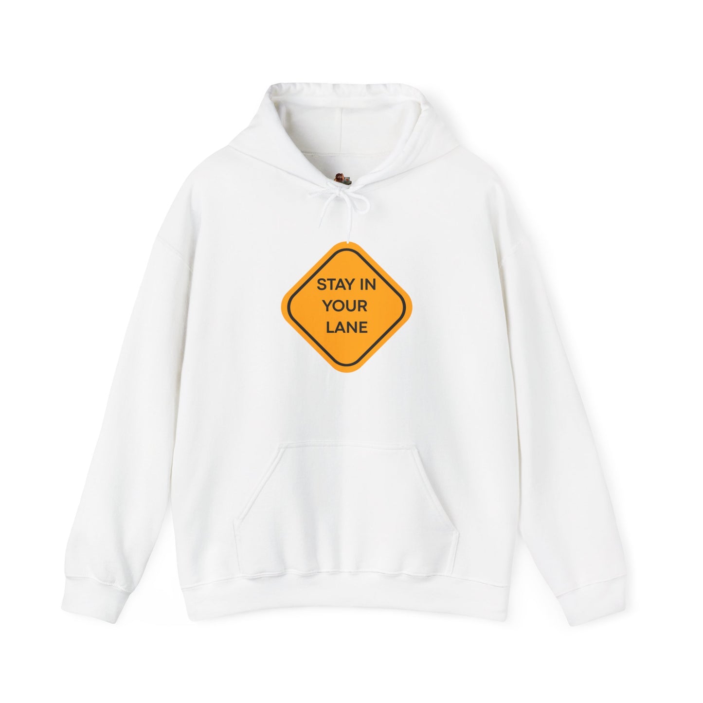 Workplace Wisdoms 'Your Lane' Heavy Hooded Sweatshirt