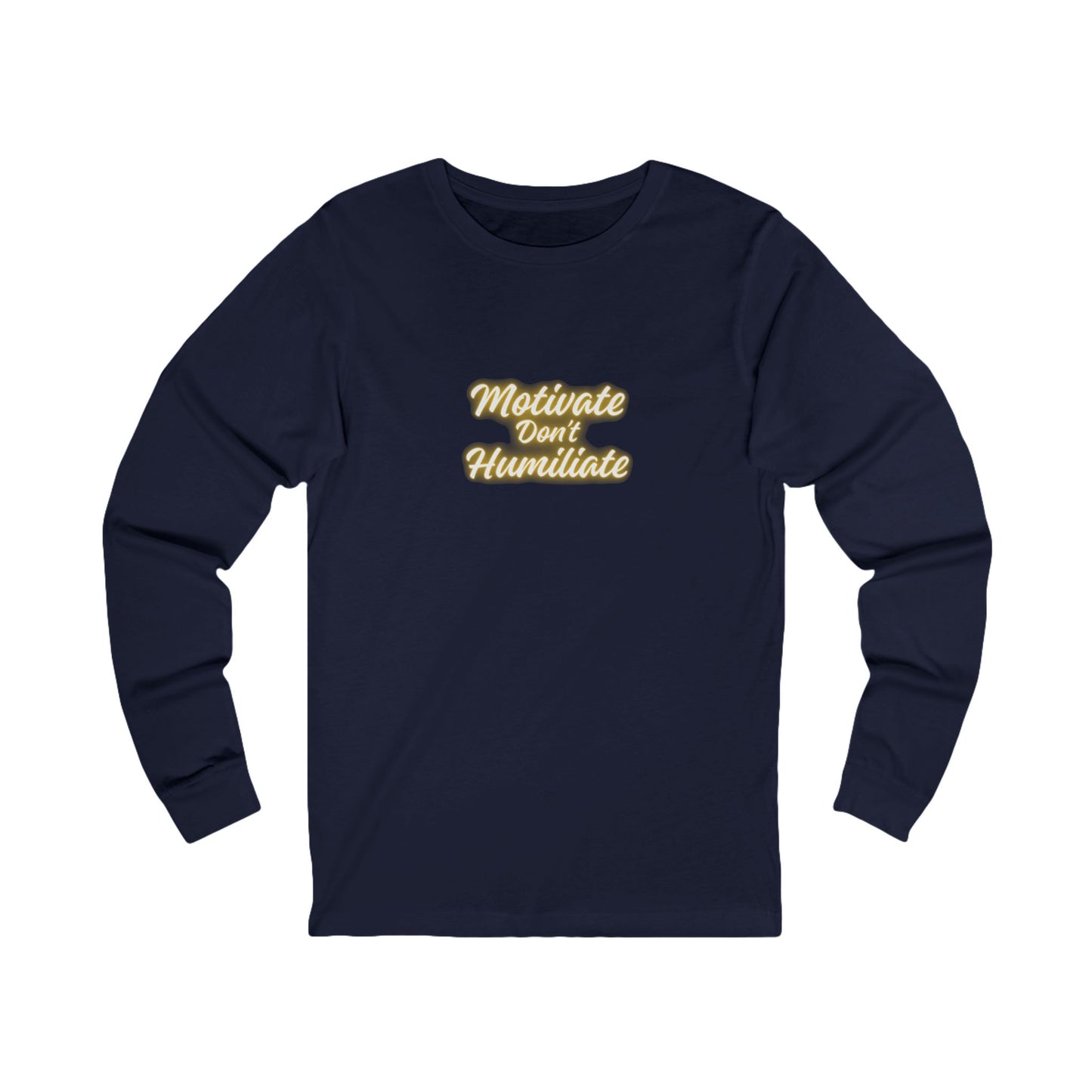Workplace Wisdoms 'Motivate' Long Sleeve Tee