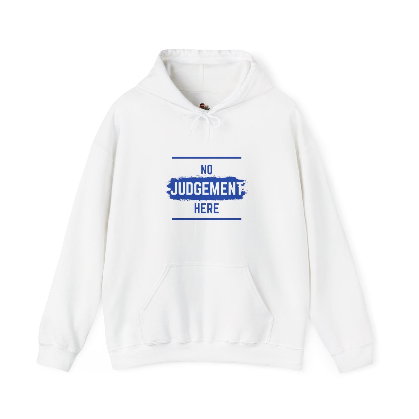 Workplace Wisdoms 'No Judgement' Heavy Hooded Sweatshirt