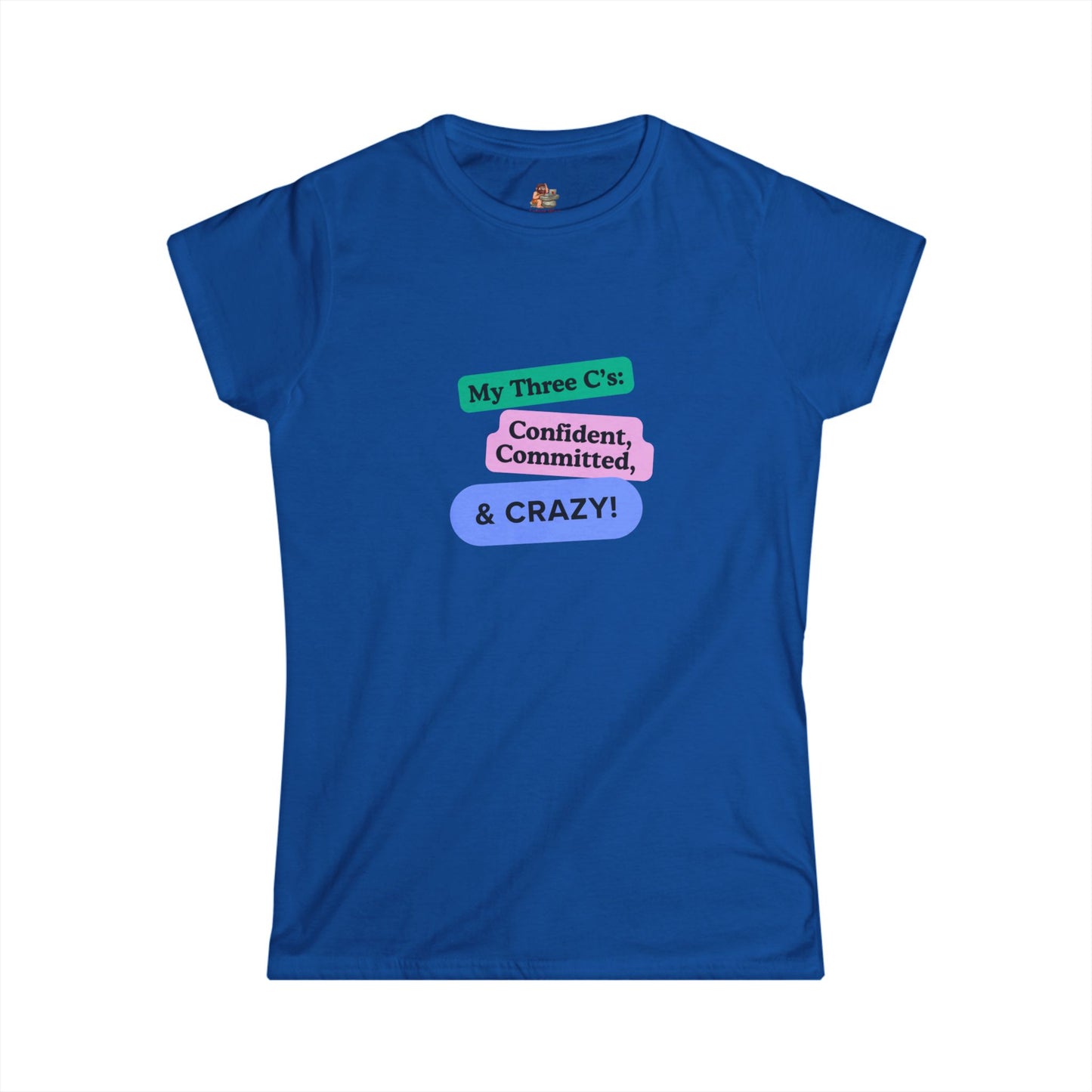 Workplace Wisdoms 'Three C's' Women's Softstyle Tee