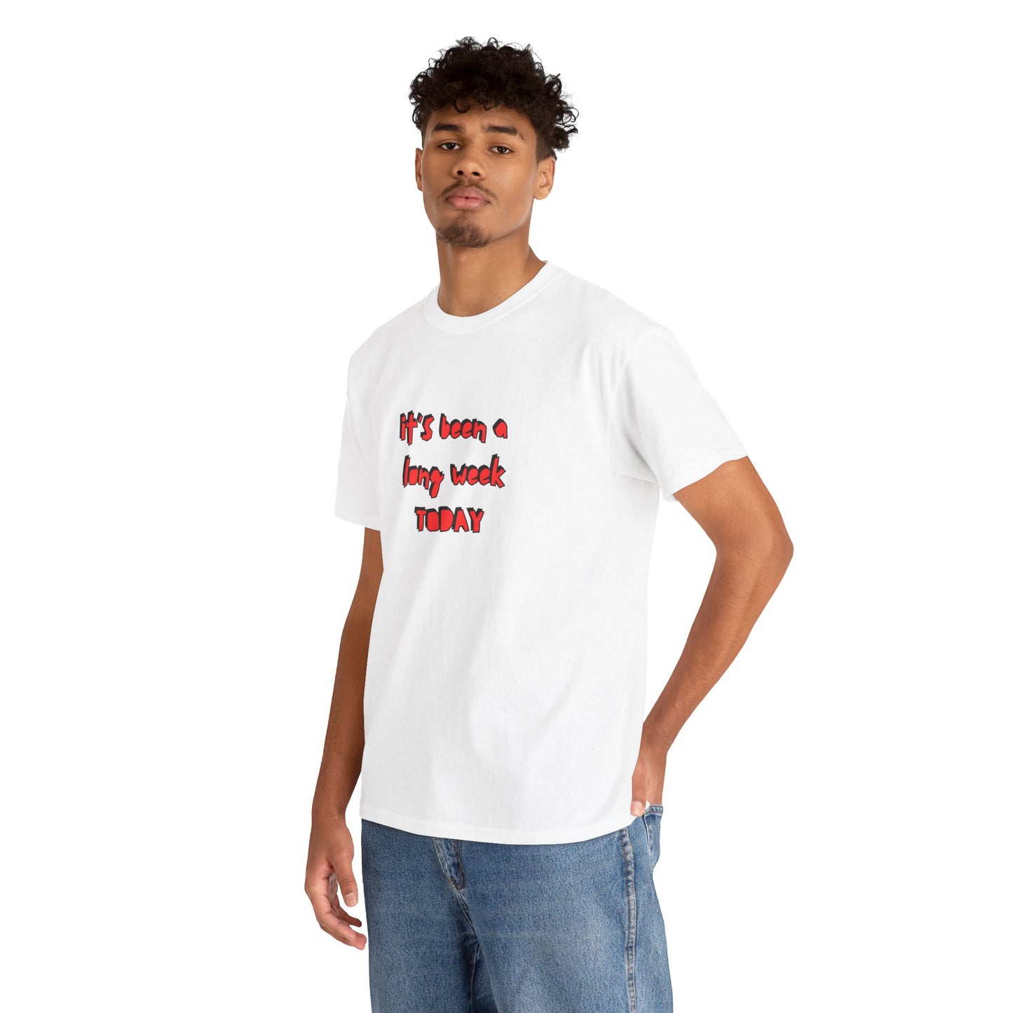 Workplace Wisdoms 'Long Week' Heavy Cotton Tee